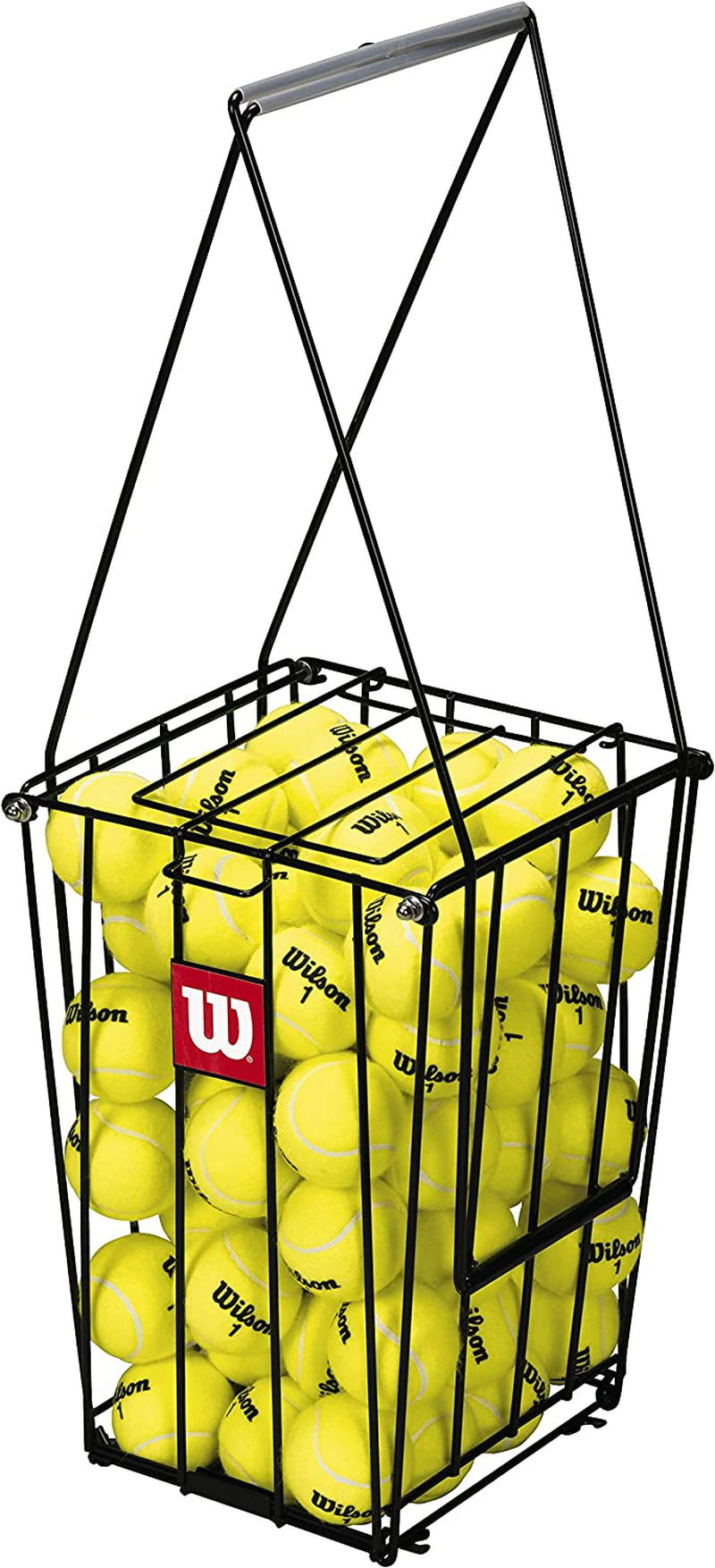 Unisex Adult Ball Pick up Basket Tennis Ball Collection Pick-Up Basket, 75 Tennis Balls Capacity, NS