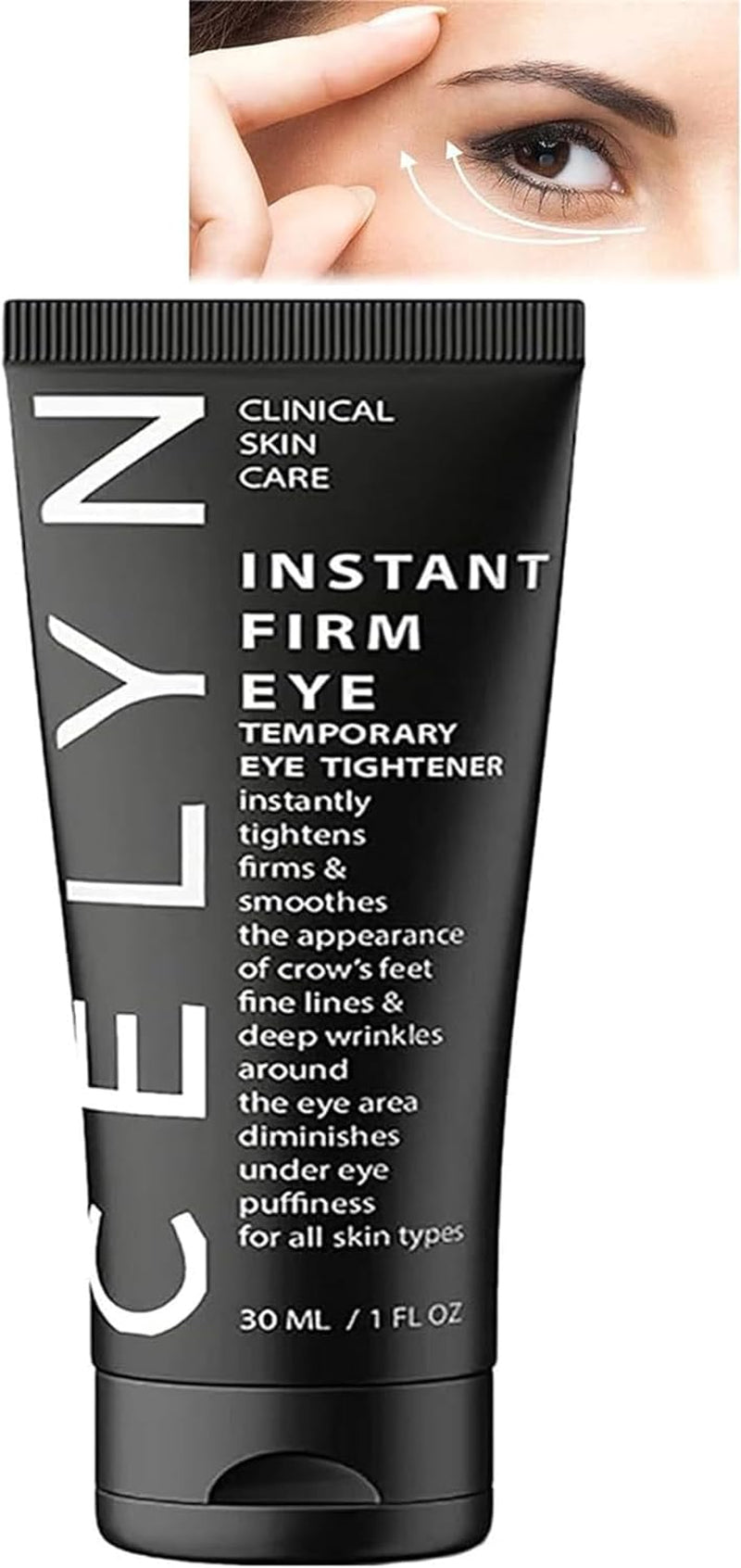 Cëlyn Instant Firmx Eye Tightener,Celyn Eye Bag Cream,Temporary Eye Tightening Eye Cream,Reduce Eye Bags, Puffiness,Anti-Aging Wrinkles Eye Cream (1 Pcs)